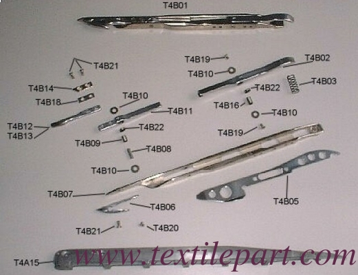 TP600 Части PBO13640, PBP38999, PBS74789, PBO13609, PBQ33883, PBP63671 корпус захватчика